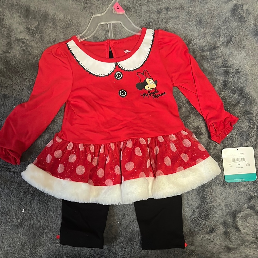 Minnie Mouse 2 piece kids outfit